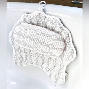 3D Bath Pillow Bath Tub Cushion for Head Neck Shoulder